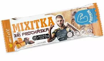 Proteinová Mixitka Jirky Procházky Slaný karamel a čokoláda 43 g Mixit 